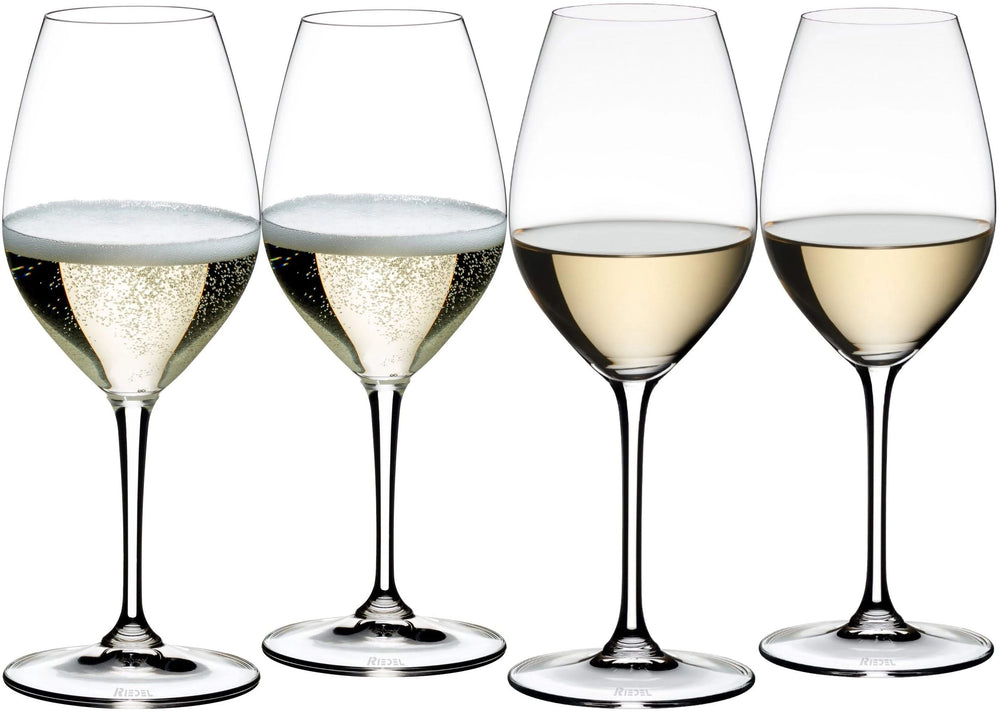 Riedel Champagnergläser / Weißweingläser Wine Friendly - 440 ml - 4 Stück
