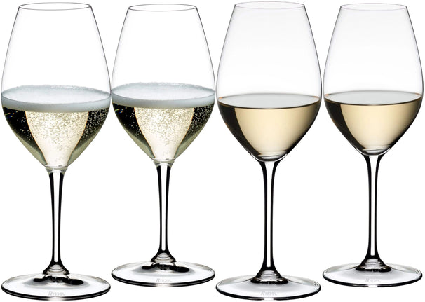 Riedel Champagnergläser / Weißweingläser Wine Friendly - 440 ml - 4 Stück