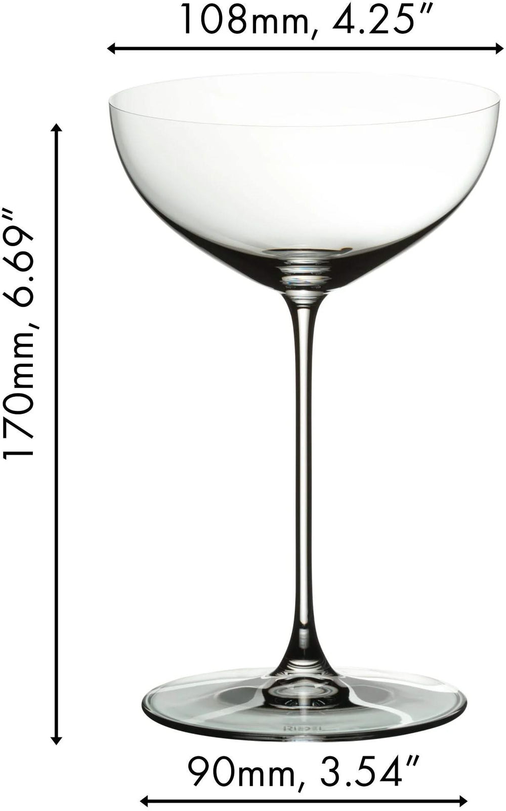 Riedel Veritas Cocktailgläser - 240 ml - 2er-Set