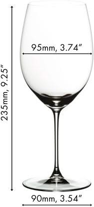 Riedel Rotweingläser Veritas - Cabernet / Merlot - 625 ml - Zahle 6, bekomme 8