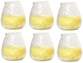 Cosy & Trendy Lowboy Kerzen - Außenkerzen - Citronellakerzen ø 10 cm - 6 Stück
