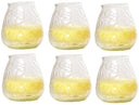 Cosy & Trendy Lowboy Kerzen - Außenkerzen - Citronellakerzen ø 10 cm - 6 Stück
