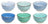 Cookinglife Kleine Schüsseln Delice Blau ø 12 cm - 6 Stück