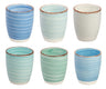 Cookinglife Kaffeetassen / Senseo Tassen - Delice Blau 180 ml - 6 Stück