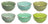 Cookinglife Kleine Schalen Delice Grün ø 12 cm - 6 Stück