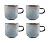 ONA Kaffeetassen Duna Blau 220 ml - 4 Stück