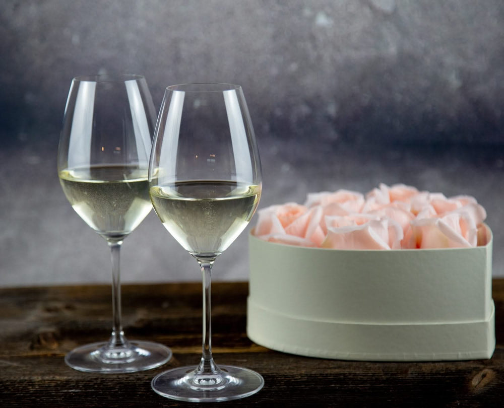Riedel Weißweingläser Vinum - Viognier / Chardonnay - 350 ml - Zahle 6 und bekomme 8