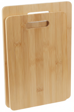 Cookinglife Schneidebrett Set Bambus 2-teilig