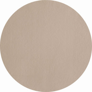 ASA Selection Platzset - Lederoptik Fein - Stone - ø 38 cm