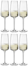 Bormioli Rocco Champagnergläser - Flöten - Nexo - 240 ml - 6 Stück