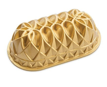 Nordic Ware Kuchenform / Brotbackform Jubilee Loaf Gold - Aluguss - 26 x 15 cm