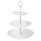Cookinglife Etagere / Servierturm Food for Fun ø 16, 21 &amp; 26 cm - 3-stöckig - 34 cm hoch