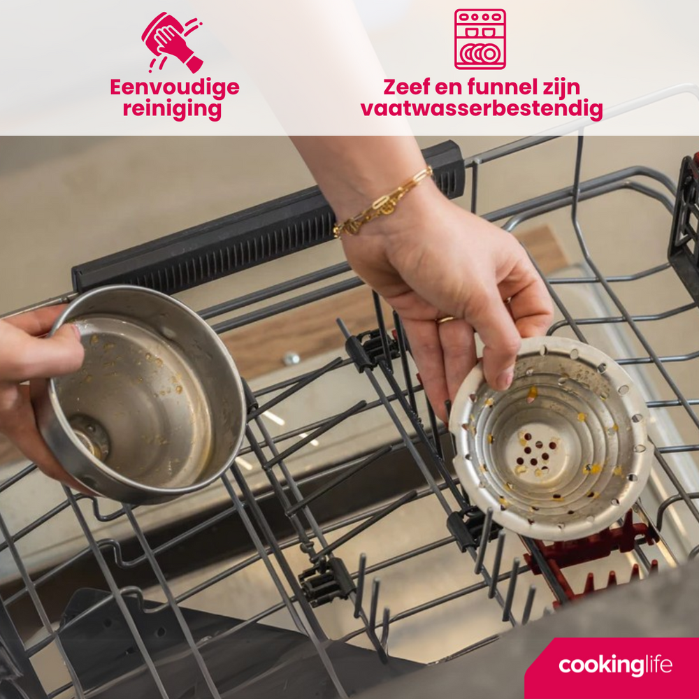 Cookinglife Zitruspresse - Gusseisen - Hebelmodell - Orange