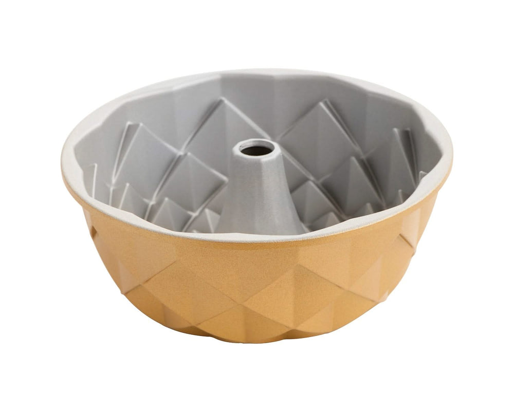 Nordic Ware Gugelhupfform Jubilee Bundt Gold - Aluguss - ø 25 cm