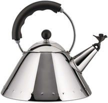 Alessi Flötenkessel 9093 Edelstahl / Schwarz - 2 Liter - Michael Graves - 9093 B