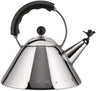 Alessi Flötenkessel 9093 Edelstahl / Schwarz - 2 Liter - Michael Graves - 9093 B