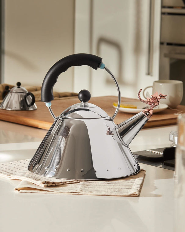 Alessi Flötenkessel Tea Rex - 2 Liter - Michael Graves - 9093REX B