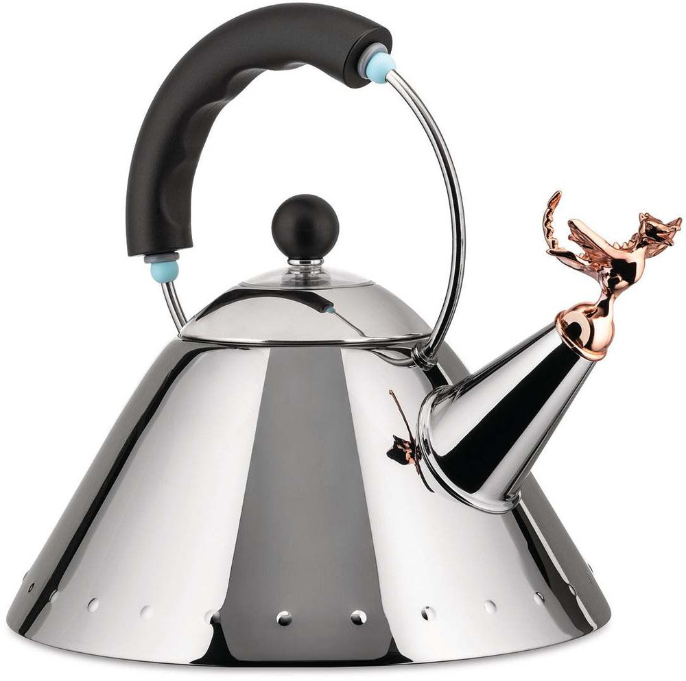 Alessi Flötenkessel Tea Rex - 2 Liter - Michael Graves - 9093REX B