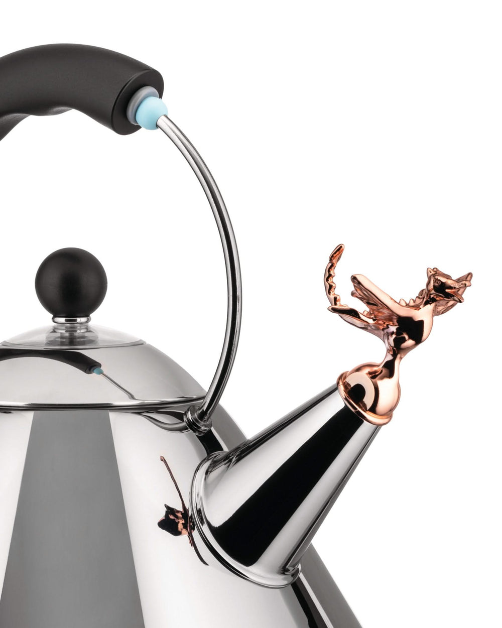 Alessi Flötenkessel Tea Rex - 2 Liter - Michael Graves - 9093REX B