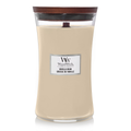 WoodWick Duftkerze Large Vanilla Bean - 18 cm / ø 10 cm