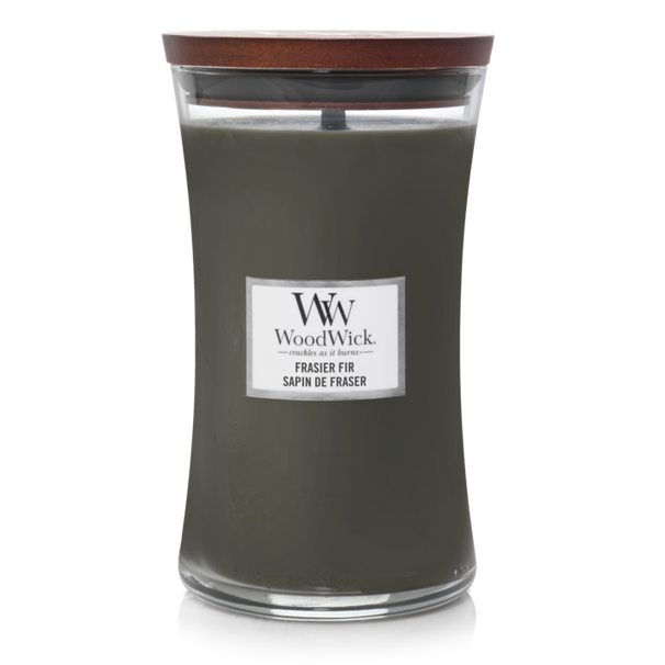 WoodWick Duftkerze Large Frasier Fir - 18 cm / ø 10 cm