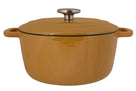 Cosy & Trendy Bräter Fontestic Gusseisen Amber Gold Ø 24 cm / 4,6 Liter – emailliert