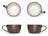 Cosy & Trendy Tassen Plato Mat - 550 ml - 4 Stuks