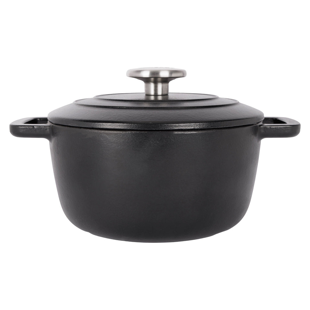 Cosy & Trendy Bratpfanne mit Deckel Fontestic Gusseisen Black ø 20 cm / 2.7 Liter