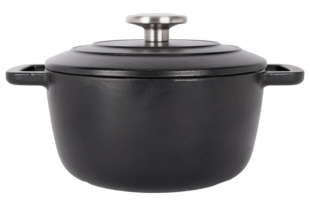 Cosy & Trendy Bräter Fontestic Gusseisen Schwarz Ø 20 cm / 2,7 Liter - Emailliert