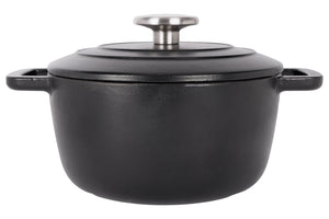 Cosy & Trendy Bräter Fontestic Gusseisen Schwarz Ø 20 cm / 2,7 Liter - Emailliert