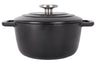 Cosy & Trendy Bräter Fontestic Gusseisen Schwarz Ø 20 cm / 2,7 Liter - Emailliert