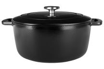 Cosy & Trendy Bräter Fontestic aus Gusseisen, Schwarz, Ø 24 cm / 4,6 Liter – emailliert
