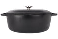 Cosy & Trendy Bräter Fontestic Gusseisen Schwarz Oval – 31 x 24 cm – Emailliert