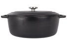 Cosy & Trendy Bräter Fontestic Gusseisen Schwarz Oval – 31 x 24 cm – Emailliert