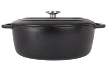 Cosy & Trendy Bräter Fontestic Gusseisen Schwarz Oval – 31 x 24 cm – Emailliert