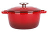 Cosy & Trendy Bräter Fontestic Gusseisen Traditionell Rot Ø 20 cm / 2,7 Liter - Emailliert