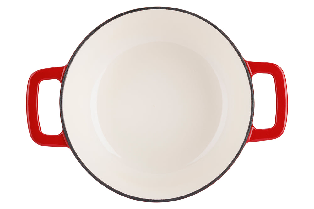 Cosy & Trendy Bräter Fontestic Gusseisen Traditionell Rot Ø 20 cm / 2,7 Liter - Emailliert
