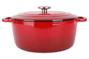 Cosy & Trendy Bräter Fontestic Traditionelle rote aus Gusseisen Ø 28 cm / 6.8 Liter – emailliert