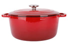 Cosy & Trendy Bräter Fontestic Traditionelle rote aus Gusseisen Ø 28 cm / 6.8 Liter – emailliert