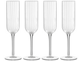 Luigi Bormioli Champagnergläser - Flöten - Bach - 210 ml - 4 Stück