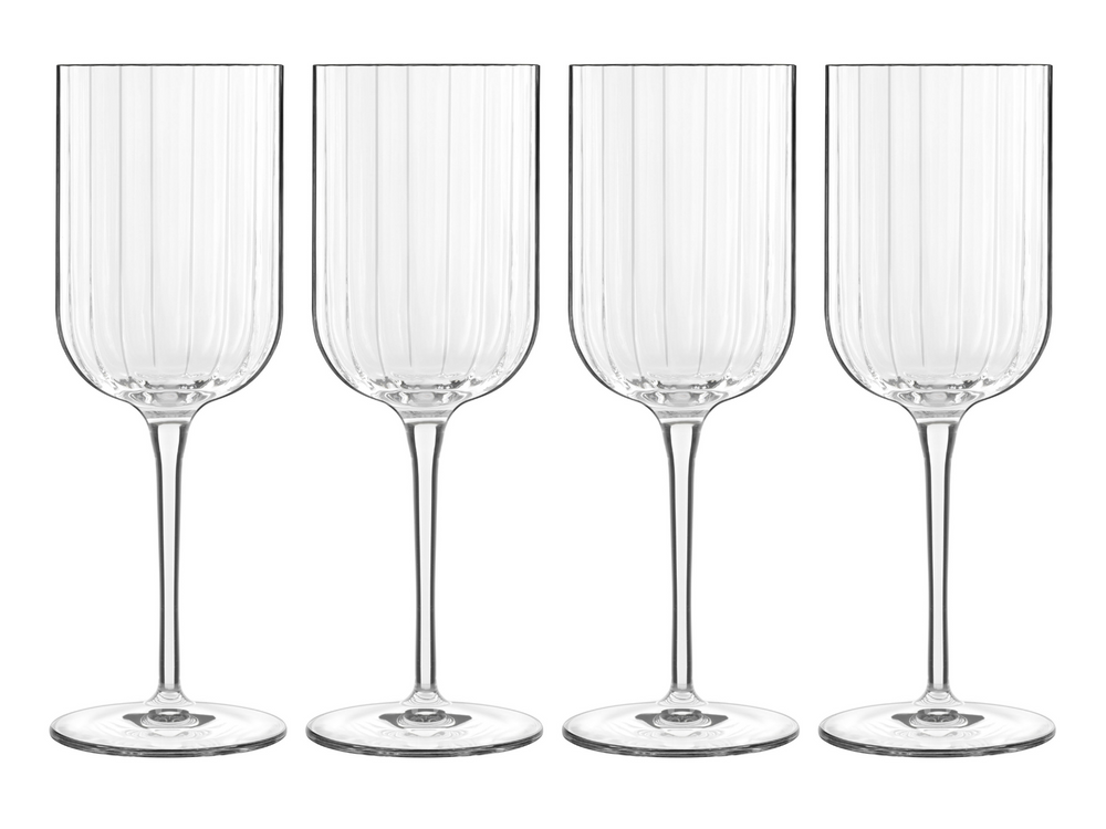 Luigi Bormioli Rotweingläser - Bach - 400 ml - 4er-Set