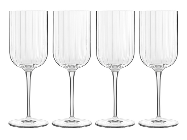 Luigi Bormioli Rotweingläser - Bach - 400 ml - 4er-Set