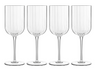 Luigi Bormioli Rotweingläser - Bach - 400 ml - 4er-Set