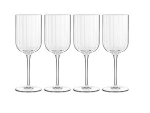 Luigi Bormioli Weißweingläser - Bach - 280 ml - 4er-Set