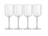 Luigi Bormioli Weißweingläser - Bach - 280 ml - 4er-Set