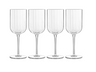 Luigi Bormioli Weißweingläser - Bach - 280 ml - 4er-Set