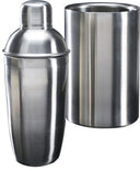 Cookinglife Barset RVS 2-teilig - Cocktailshaker und Wein Kühler