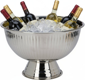 Cookinglife Champagne Eimer - Champagnerkübel - Chrom Edelstahl ø 39 cm
