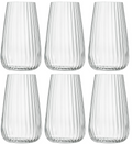 Luigi Bormioli Longdrinkgläser - Wassergläser - Cocktailgläser - Speakeasies - 570 ml - 6er Set