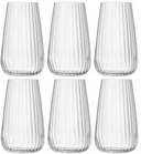 Luigi Bormioli Longdrinkgläser - Wassergläser - Cocktailgläser - Speakeasies - 570 ml - 6er Set